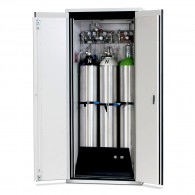 Druckgasflaschenschrank Typ 90- Breite 900mm, Türfarbe grau oder gelb, G-Ultimate-90