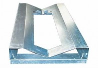 Regal-Fasspalette aus Stahl