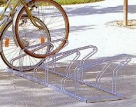 Fahrradreihenparker einseitig