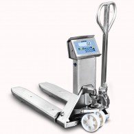 Edelstahl-Waagehubwagen 3,0to