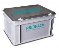 Lagerbehälter PRIOPACK für Lithium-Ionen-Akkus