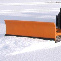 Schneeschild mit Gummischürfleiste