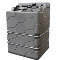 Cube-Schmierstofftank Kompaktanlagen, Indoor oder Outdoor Version - 1.000l, 1.500l oder 2.500l, verschiedene Ausstattungen