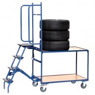 Kommissionierwagen für Reifen und Räder