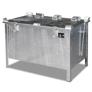 00600525 - Lithium-Ionen Lagerbehälter, feuerverzinkt, 30l