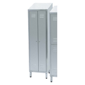 08000037 - Kleiderschrank aus Edelstahl