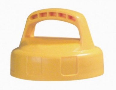 00500049 - Lager- und Transportdeckel für Öl-Kannensystem, gelb