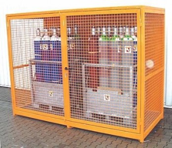 00600112 - Gasflaschen-Container für 48 St. Flaschen