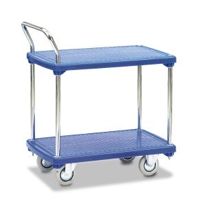 01600045 - Tischwagen mit zwei Ebenen aus Kunststoff