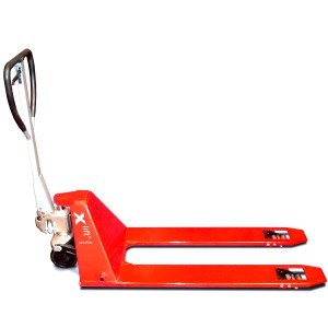 04700010 - Flach- Hubwagen, minimal 55mm Gabelhöhe, für niedrige Paletten