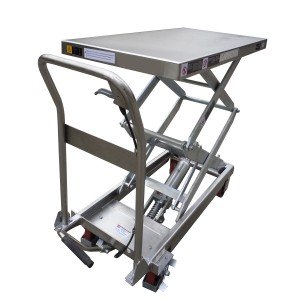 04700393 - Edelstahl-Hubtischwagen 100kg