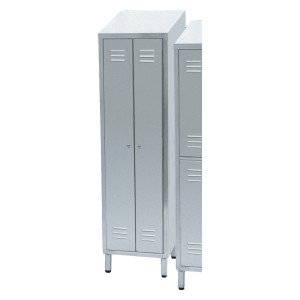 08000037 - Kleiderschrank aus Edelstahl