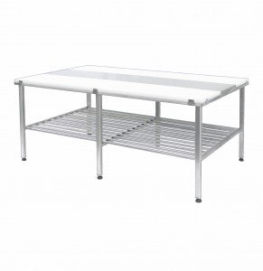 08000136 - Doppelstufentisch für Fleischerei