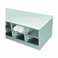 08000043 - Schuh-/Clogbank aus Edelstahl