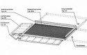 0060005303 - Bodenschutzwanne aus Stahl 235l, Höhe 78mm