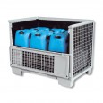 01800010 - Gitterbox-Einlegewanne aus PE, 100l, flach