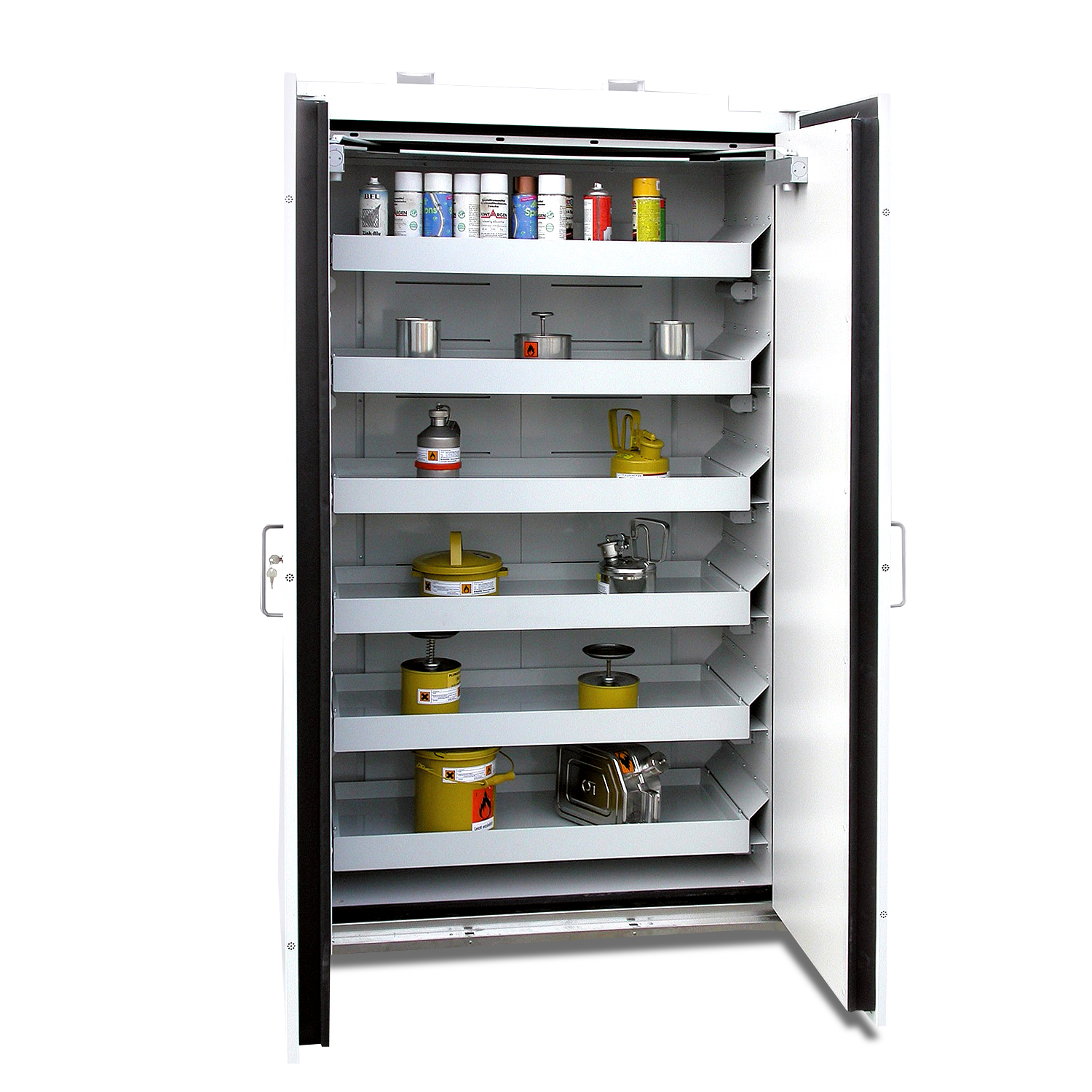 Sicherheits-/ Gefahrstoffschrank Typ 90, Schrankbreite 1190mm, mit 4, 5