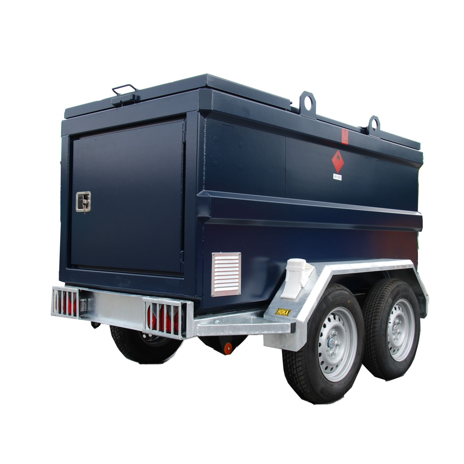 Mobiler 12 Volt Tankwagen für Benzin, Kanisterumfüllpumpe, BW